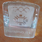 Paperipaino - Sarajevon Olympialaiset 1984 (Nybro) - pikkukuva 1