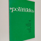 Politiikka 1/1976 : Valtiotieteellisen yhdistyksen julkaisu - pikkukuva 1