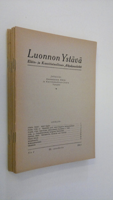 Luonnon ystävä vuosikerta 1931