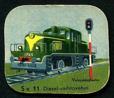 Kahvilaput, Sv 11 Diesel-vaihtoveturi