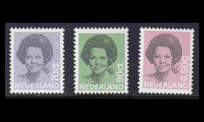 Alankomaat 1200-2 ** Käyttösarja Beatrix (1982)