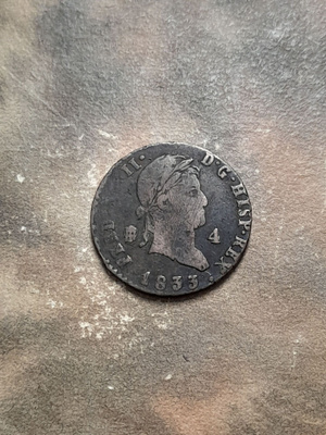 Espanja 4 maravedis 1833
