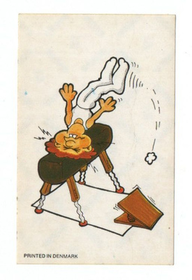 Dandy Funny Sport 1973 Voimistelu: Hyppy pää edellä.