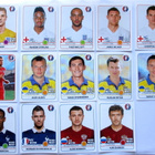 EURO 2016 France 14 kpl liimaamatonta tarraa - pikkukuva 1
