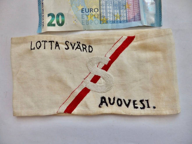 VANHA Hihanauha Lotta Svärd Ruovesi