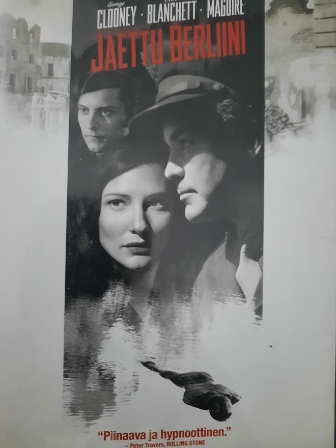 JAETTU BERLIINI - DVD ( GEORGE CLOONEY JA CATE BLANCHETT)