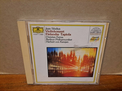 Sibelius:Violinkonzert,Tapiola,Finlandia-Ferras,KarajanCD