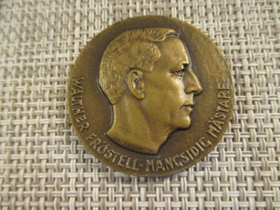 Walther Fröstell mitali 1970/D.Wretling -70
