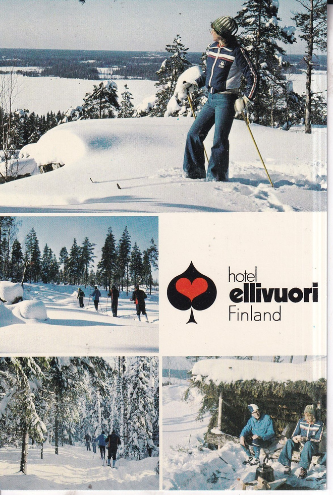 Ellivuori Hotel. sommitelmakortti, e284