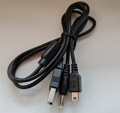 PSP USB Tiedonsiirto Ja Latauskaapeli 2 In 1