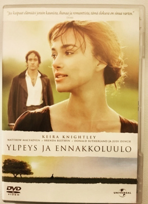 Ylpeys ja Ennakkoluulo Dvd