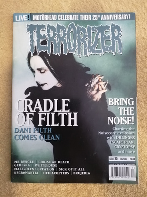 TERRORIZER ISSUE 85 MAGAZINE