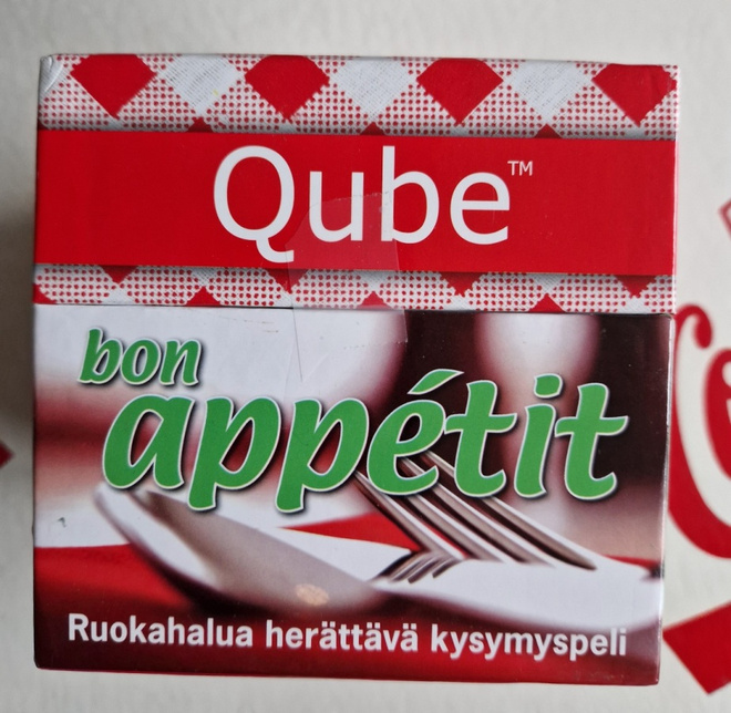 Qube Bon Apetit kysymyspeli Alga