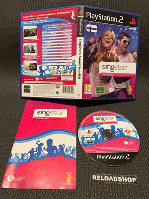 Singstar SuomiSuosikit PS2 - CIB