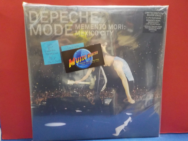 DEPECHE MODE - MEMENTO MORI MEXICO CITY UUSI 4LP