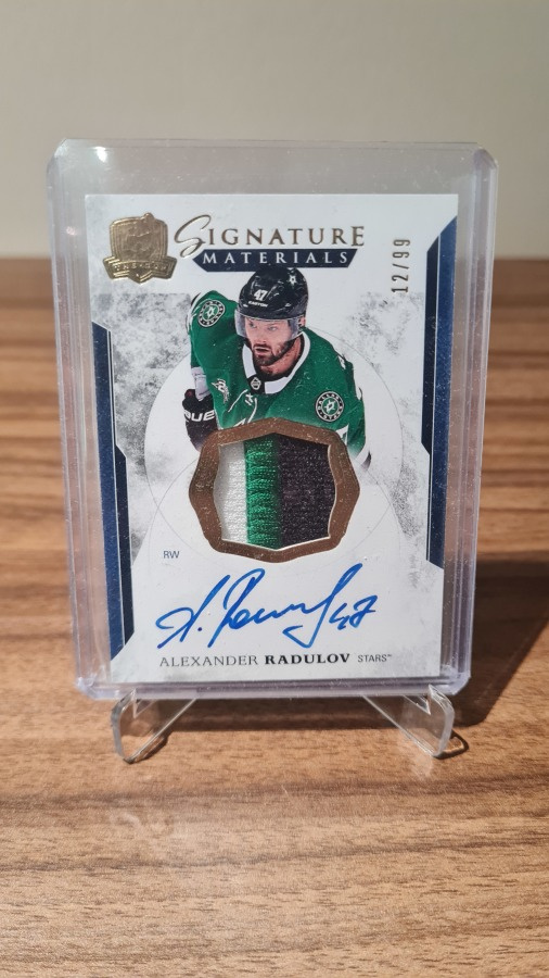 2017-18 UD The Cup Signature Materials Alexander Radulov
