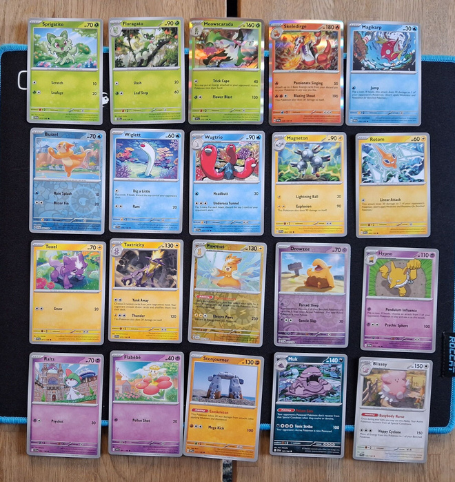 Pokemon kortit 20kpl (#184 Scarlet & Violet base set)