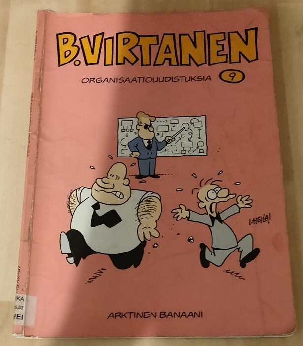 B.virtanen - Organisaatiouudistuksia
