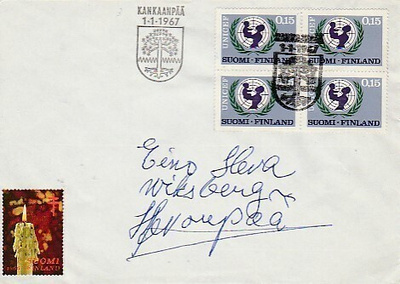 ERIKOISLEIMA , Kankaanpää Kauppalaksi, Kankaanpää 1.1.1967