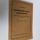 Martti Airila : Suomenkielen lauseoppi : oppikoulujen ja ... - pikkukuva 1