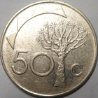 Namibia. 50 cents 1993. - pikkukuva 1