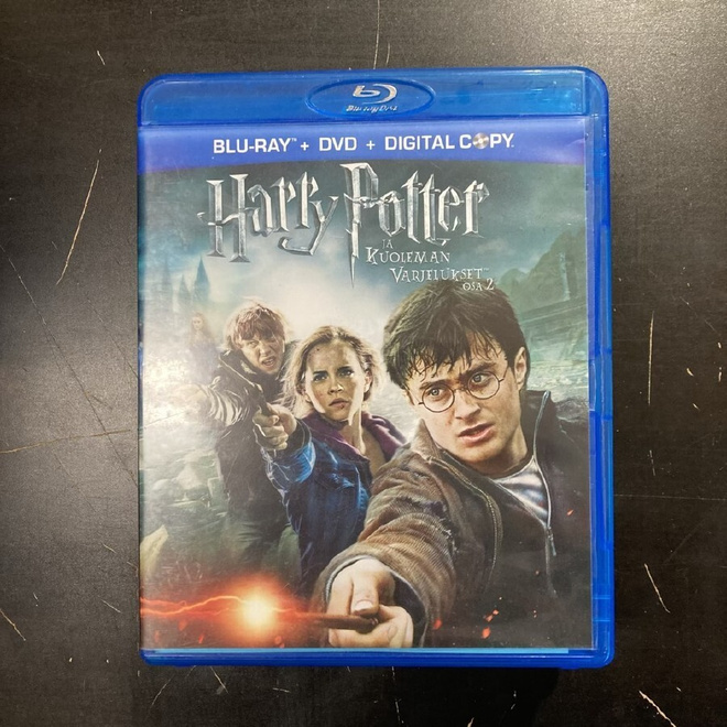 Harry Potter ja kuoleman varjelukset osa 2 Blu-ray+DVD