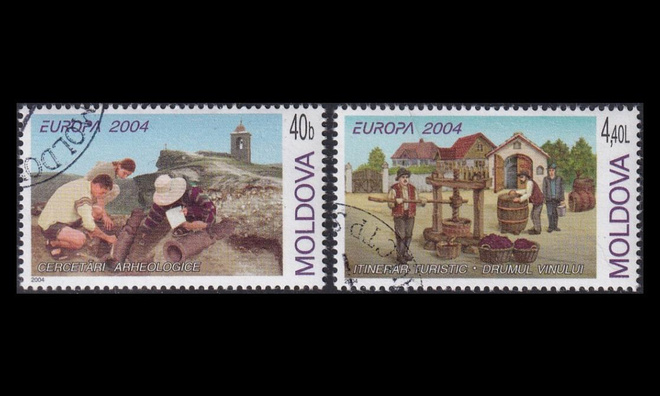 Moldova 487-8 o Europa loma (2004)