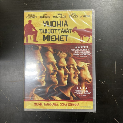 Vuohia tuijottavat miehet DVD (UUSI)