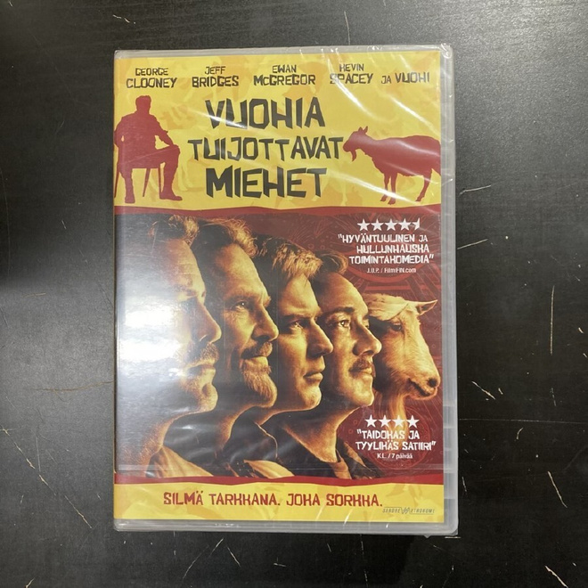 Vuohia tuijottavat miehet DVD (UUSI)