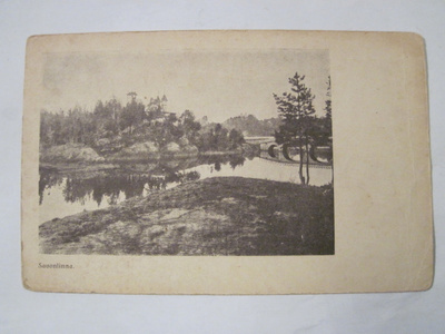 VANHA Postikortti Savonlinna 1900-luku