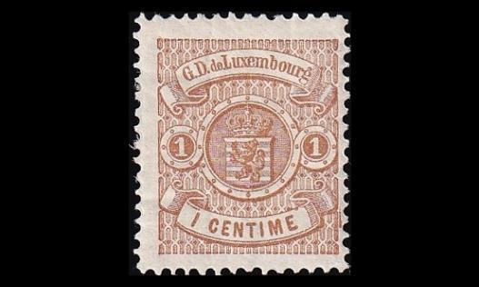 Luxemburg 27 * Vaakuna 1 C (13) (1875)