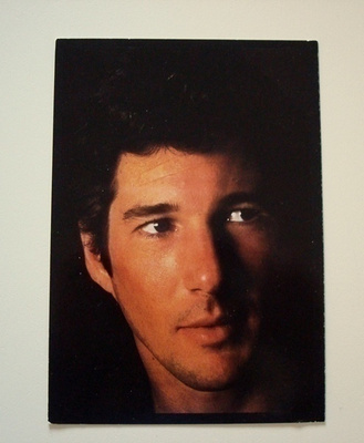Käyttämätön postikortti Richard Gere