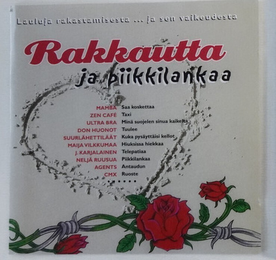 cd, VA - Rakkautta ja piikkilankaa. Lauluja rakastamisesta