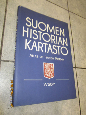 Suomen historian kartasto - Eino Jutikkala (WSOY)