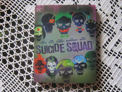 SUICIDE SQUAD STEELBOOK BLURAY