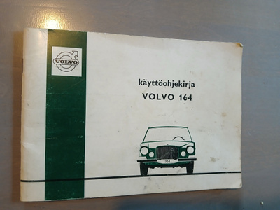 Käyttöohjekirja Volvo 164