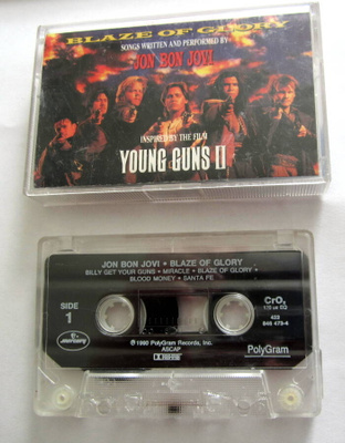 Jon BON JOVI Blaze of Glory C-KASETTI 1990
