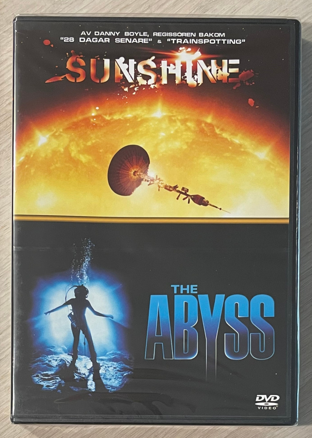 Abyss - syvyys (1989) & Sunshine (2007) 2DVD (UUSI)