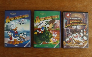 Ankronikka 1 & 2 + Kadonneen Lampun Metsästäjät DVD