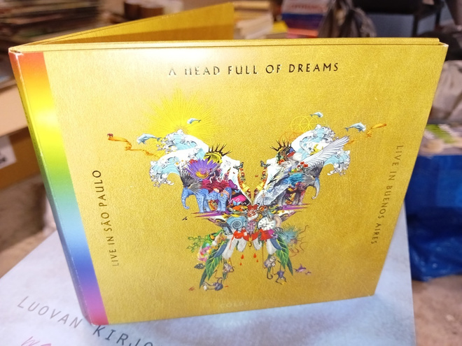 3cd + dvd Coldplay : A Head Full of Dreams ( SIS POSTIKULU)