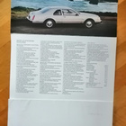 1984 Lincoln Mark VII esite - KUIN UUSI - pikkukuva 2
