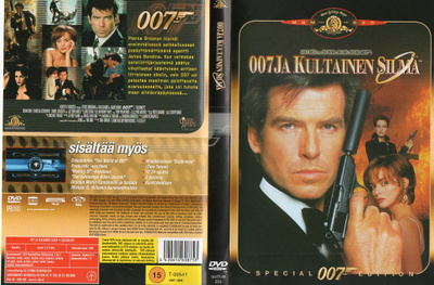 James Bond:Kultainen Silmä (86 375) UUSI -FI- DVD suomik. p