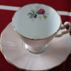 3 kpl Adderley Fine Bone China England kuppi+lautanen - pikkukuva 1