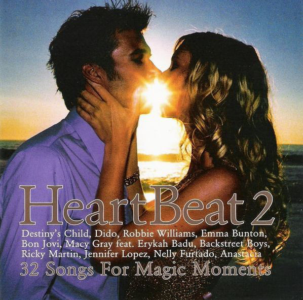 HeartBeat 2 (2CD) EX+!! Bon Jovi Dido Depeche Mode Anastacia