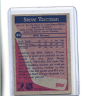 STEVE YZERMAN - ROOKIE - 1984 TOPPS CHEWING GUM #49 - pikkukuva 2