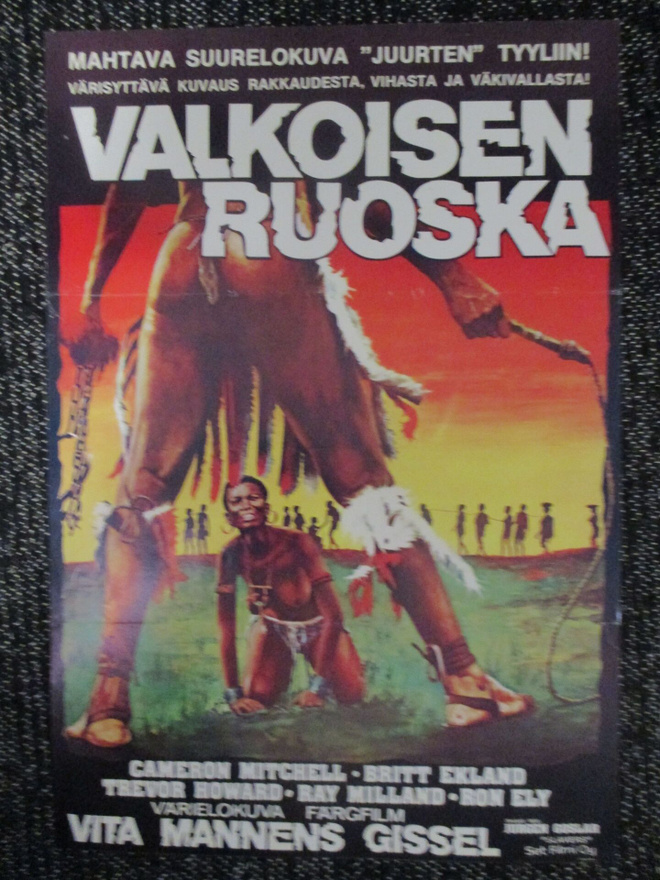 Valkoisen ruoska (1976) - vanha elokuvajuliste