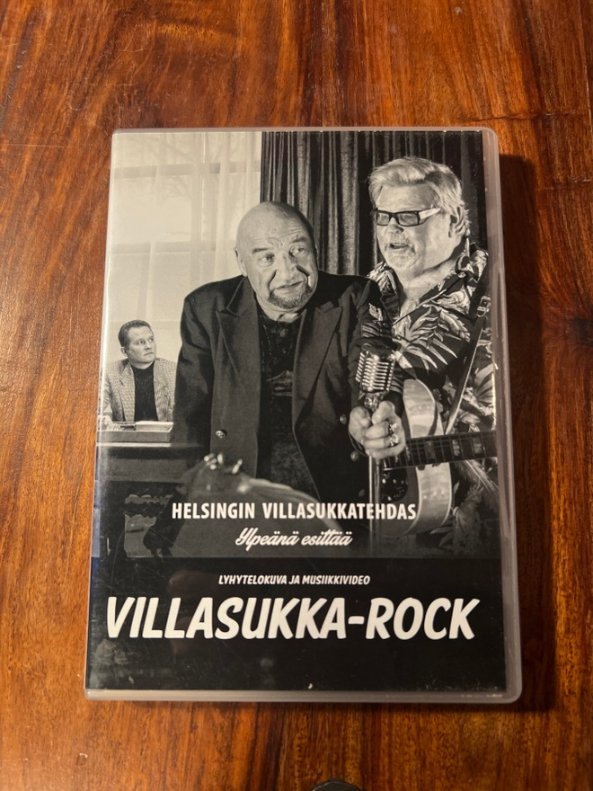 Villasukka-Rock DVD Jussi & The Boys feat. Remu Dvd