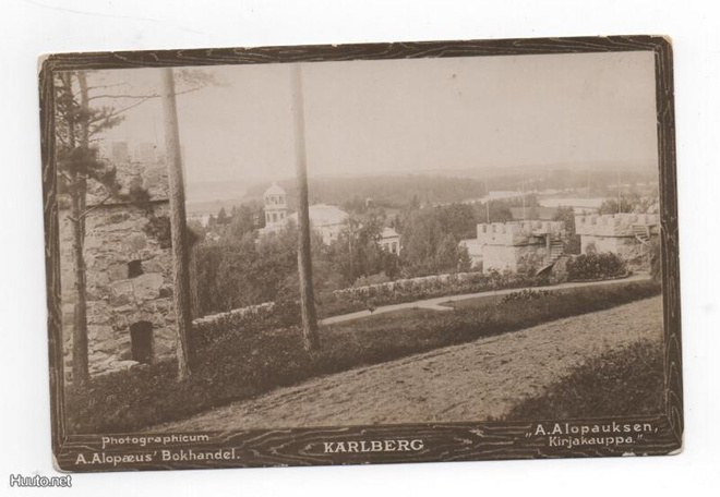 HÄMEENLINNA: Karlberg (A.Alopaeuksen kirjakauppa)