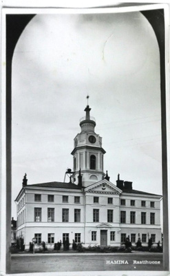 HAMINA RAATIHUONE kulkenut kortti Lappeenrantaan 1950 -luku