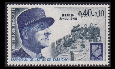 Ranska 1712 ** Marsalkka de Tassigny (1970)